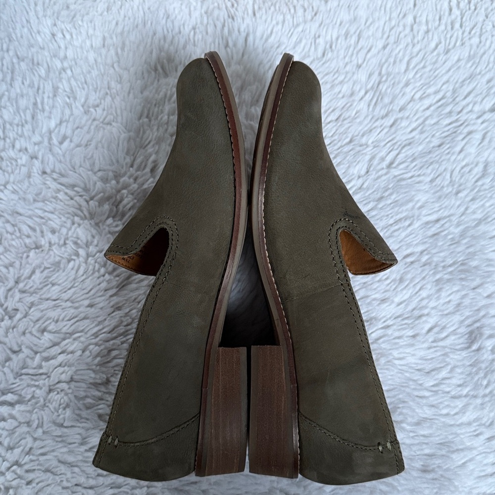Earth Women's Taupe Suede Loafers - Picture 2 of 5